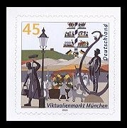 Bund, Michel Nr. 2379 postfrisch - Viktualienmarkt München selbstklebend