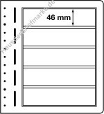 10 Leuchtturm Blanco-Blätter 5 Streifen