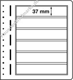 10 Leuchtturm Blanco-Blätter 6 Streifen