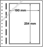 10 Leuchtturm Blanco-Blätter ungeteilt