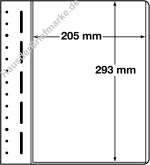 10 Leuchtturm Blanco-Blätter ungeteilt Max