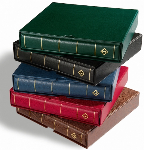 Leuchtturm Ringbinder EXCELLENT DE inkl. Schutzkassette