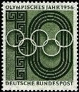 Bund, Michel Nr. 231 postfrisch - Olympisches Jahr 1956
