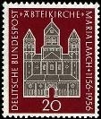 Bund, Michel Nr. 238 postfrisch - Abteikirche Maria Laach
