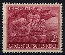 Deutsches Reich, Michel Nr. 908 postfrisch - Ein Volk steht auf