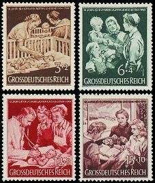 Deutsches Reich, Michel Nr. 869-872 postfrisch - Hilfswerk Mutter und KInd