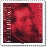 Bund, Michel Nr. 2411 postfrisch - 200. Geburtstag Ludwig Feuerbach