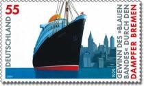 Bund, Michel Nr. 2412 postfrisch - Gewinn Blaues Band durch Dampfer Bremen