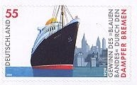 Bund, Michel Nr. 2417 postfrisch - Gewinn des Blauen Bandes Dampfer Bremen - selbstklebend