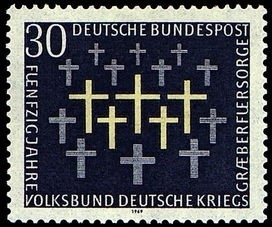 Bund, Michel Nr. 586 postfrisch - Volksbund Deutsche Kriegsgräberfürsorge