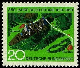 Bund, Michel Nr. 602 postfrisch - 350 Jahre Soleleitung