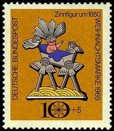 Bund, Michel Nr. 610 postfrisch - Weihnachten 1969