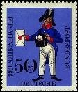 Bund, Michel Nr. 517 postfrisch - Preußischer Briefträger aus der Zeit um 1830