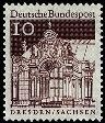 Bund, Michel Nr. 490 postfrisch - Wallpavillon des Zwingers, Dresden