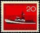 Bund, Michel Nr. 478 postfrisch - Deutsche Gesellschaft zur Rettung Schiffbrüchiger (DGRS)