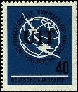 Bund, Michel Nr. 476 postfrisch - 100 Jahre Internationale Fernmeldeunion (UIT)