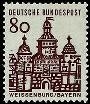 Bund, Michel Nr. 461 postfrisch - Ellinger Tor, Weißenburg (Bayern)