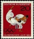 Bund, Michel Nr. 451 postfrisch - Olympische Sommerspiele Tokio 1964
