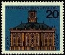 Bund, Michel Nr. 427 postfrisch - Saarbrücken, Ludwigskirche (Saarland)