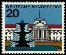 Bund, Michel Nr. 420 postfrisch - Wiesbaden, Kurhaus (Hessen)