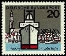 Bund, Michel Nr. 417 postfrisch - Hamburg, Hafen (Hamburg)