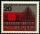 Bund, Michel Nr. 416 postfrisch - Hannover, Altes Rathaus (Niedersachsen)