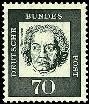 Bund, Michel Nr. 358y a postfrisch - 70 Pf. Beethoven
