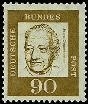 Bund, Michel Nr. 360 postfrisch - Prof. Franz Oppenheimer (1864-1943), Volkswirtschaftler