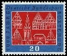 Bund, Michel Nr. 312 postfrisch - 1000 Jahre Buxtehude