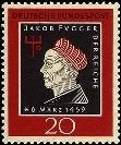Bund, Michel Nr. 307 postfrisch - 500. Geburtstag von Jakob Fugger