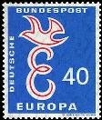 Bund, Michel Nr. 296 postfrisch - Europa CEPT 1958