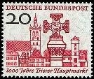 Bund, Michel Nr. 290 postfrisch - 1000 Jahre Trierer Hauptmarkt