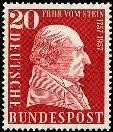 Bund, Michel Nr. 277 postfrisch - Karl Reichsfreiherr vom und zum Stein