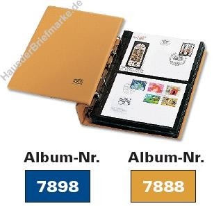 Compact-Album für FDC und Briefe braun