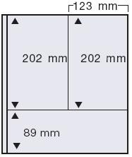 5 SAFE Blankoblätter Spezial für 10er-Bögen Nr. 516