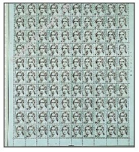 5 Klarsicht-Spezialblätter ganzseitig 260 x 300 mm