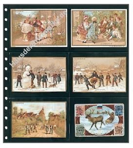 5 Einsteckblätter mit 6 Taschen