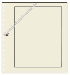 SAFE Karton-Blankoblatt hellchamois mit schwarzem Rand (10er Pack)
