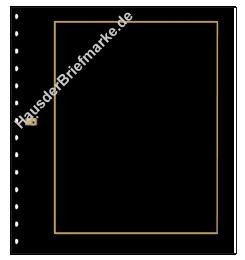 SAFE Karton-Blankoblatt schwarz mit Goldrand (10er Pack)