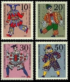 Bund, Michel Nr. 650-653 postfrisch