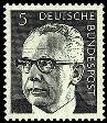Bund, Michel Nr. 635 postfrisch - 5 Pf. Heinemann