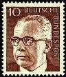 Bund, Michel Nr. 636 postfrisch - 10 Pf. Heinemann