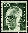 Bund, Michel Nr. 637 postfrisch - 20 Pf. Heinemann