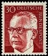 Bund, Michel Nr. 638 postfrisch - 30 Pf. Heinemann