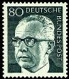 Bund, Michel Nr. 642 postfrisch - 80 Pf. Heinemann