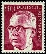 Bund, Michel Nr. 643 postfrisch - 90 Pf. Heinemann