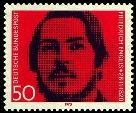 Bund, Michel Nr. 657 postfrisch - Friedrich Engels