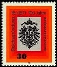 Bund, Michel Nr. 658 postfrisch - Reichsgründung 1871