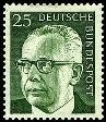 Bund, Michel Nr. 689 postfrisch - 25 Pf. Heinemann