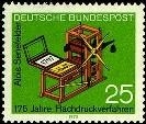 Bund, Michel Nr. 715 postfrisch - 175 Jahre Flachdruckverfahren